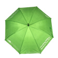 Hight Quality Custom Logo imprime le parapluie de fibre verte avec revêtement UV pour le voyage